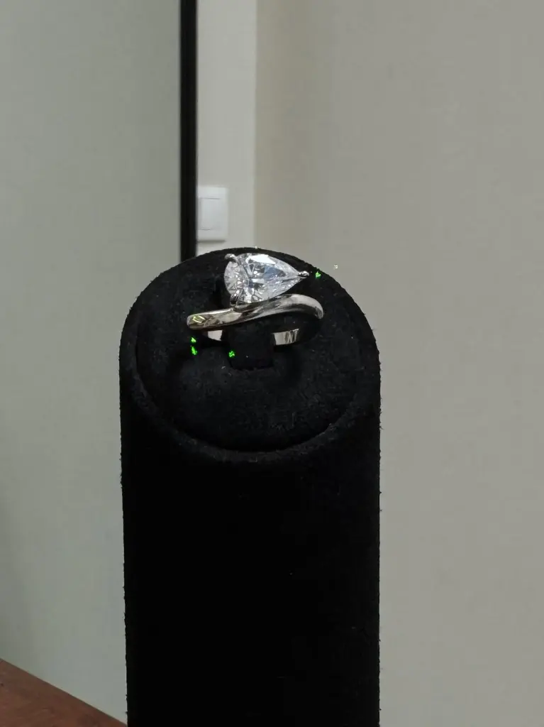 [JK0000378] Bague de fiançailles Malya