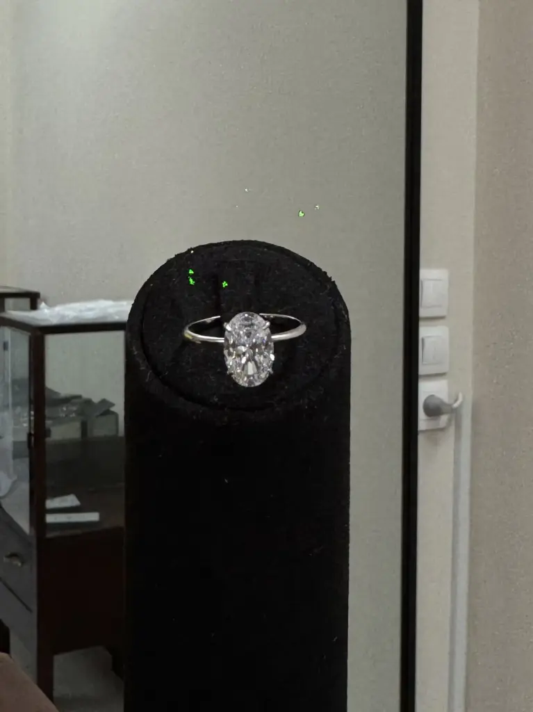 [JK0000414] Bague de Fiançailles Houleymatou