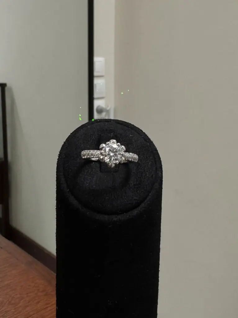 [JK0000611] Bague de fiançailles Brielle-GRA 1002519319